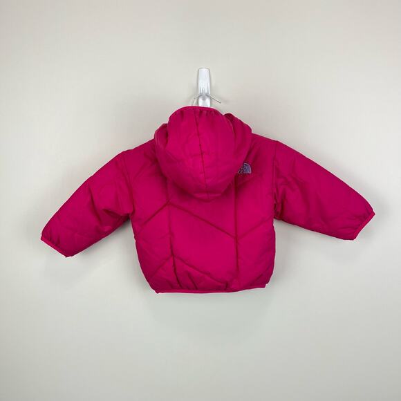 The North Face Girls Reversible Perrito Jacket 3-6 Months - Picture 11 of 13